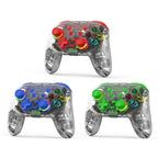 For PS3 / PS4 Dual Vibration Wireless Gamepad With RGB Lights — S10 (Green)