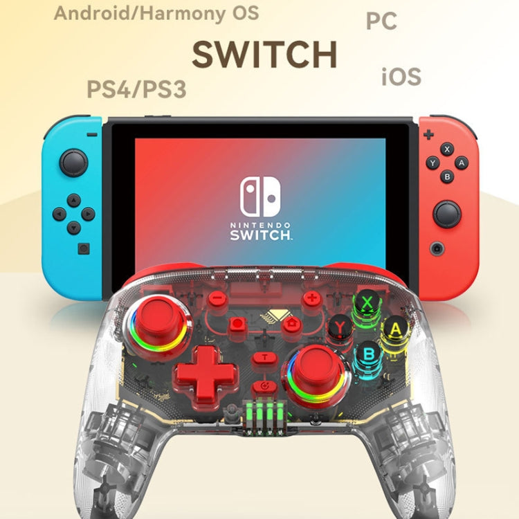 For PS3 / PS4 Dual Vibration Wireless Gamepad With RGB Lights — view 14