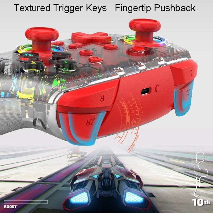 For PS3 / PS4 Dual Vibration Wireless Gamepad With RGB Lights — view 9