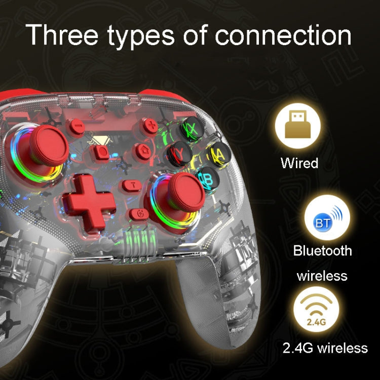 For PS3 / PS4 Dual Vibration Wireless Gamepad With RGB Lights — view 12