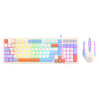 K-Snake Wired E-Sports Keyboard Mouse Mechanical Feel 98 Key Desktop Computer Notebook Keyboard