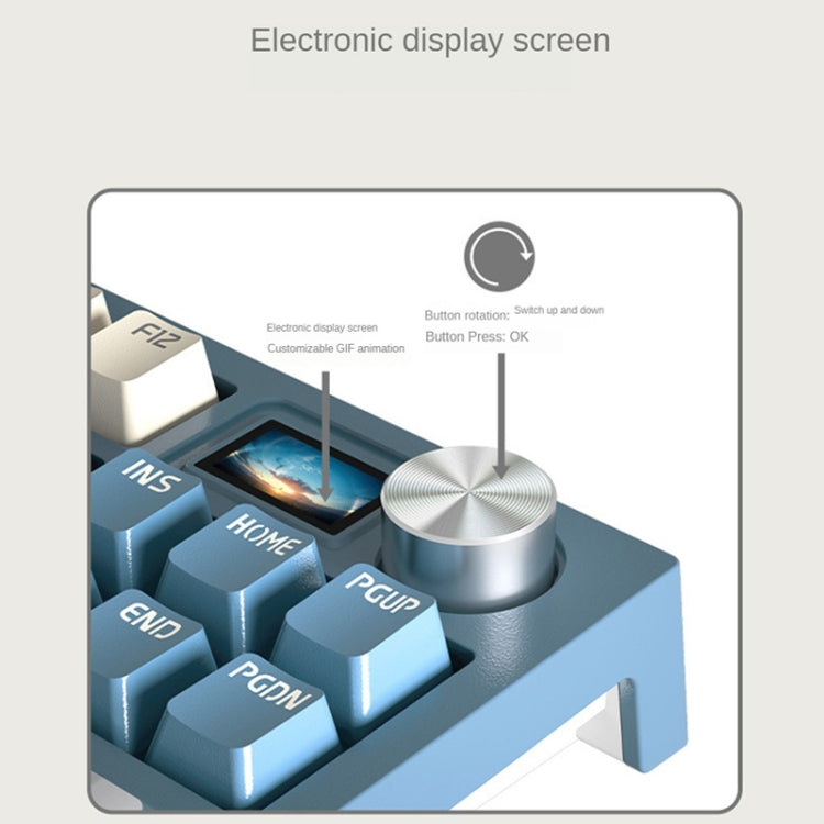 LANGTU LT84 Mechanical Luminous Keyboard