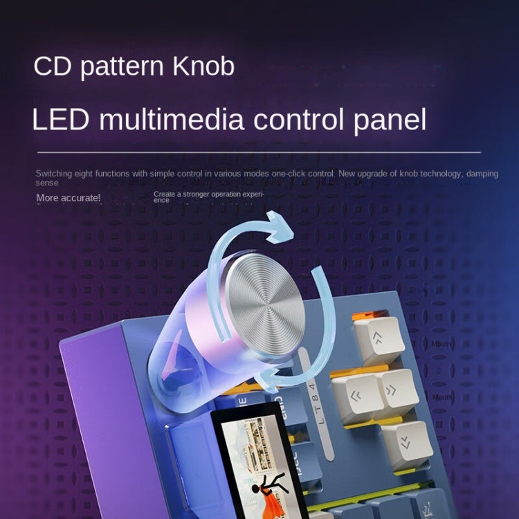 LANGTU LT84 Mechanical Luminous Keyboard