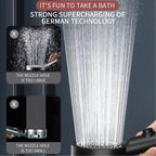 Pressurized Shower Water Heater Handheld Multifunction 6-speed Nozzle — view 6