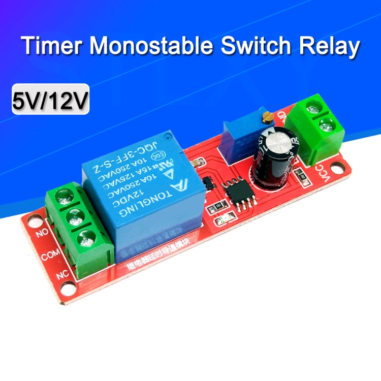 NE555 Time Relay Shield Timing Relay Timer Control Switch Car Relays