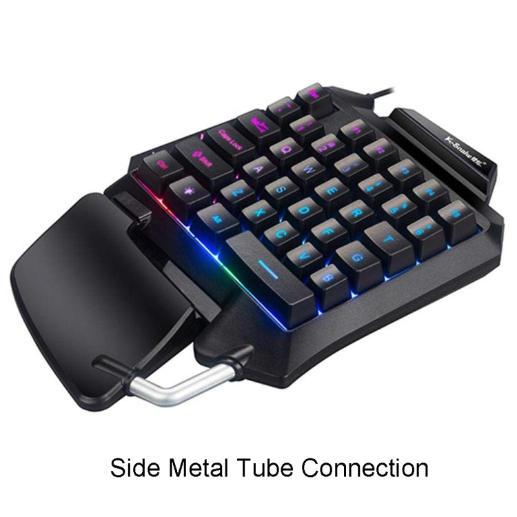 Single Small Keyboard Mobile Games Luminous Robotic Machine Sensory Game Keyboard, K-Snake G92
