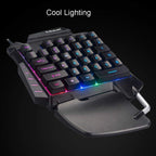 Single Small Keyboard Mobile Games Luminous Robotic Machine Sensory Game Keyboard, K-Snake G92