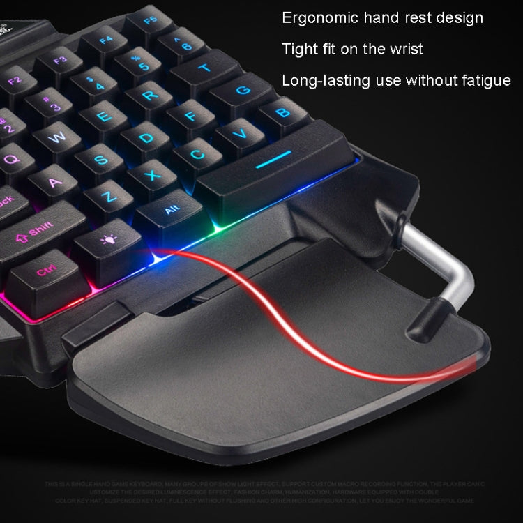 Single Small Keyboard Mobile Games Luminous Robotic Machine Sensory Game Keyboard, K-Snake G92