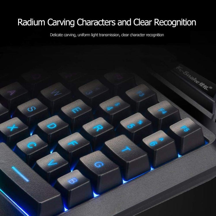 Single Small Keyboard Mobile Games Luminous Robotic Machine Sensory Game Keyboard, K-Snake G92