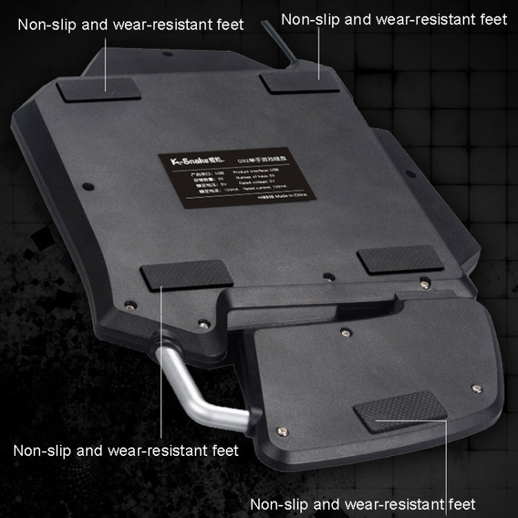 Single Small Keyboard Mobile Games Luminous Robotic Machine Sensory Game Keyboard, K-Snake G92