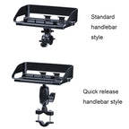 Rotatable Bicycle and Motorcycle Anti-shake Fixed Mobile Phone Holder with Sun Visor