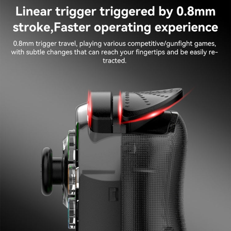 D7 BT5.0 Retractable Gamepad With Light For PC / Android / IPhone /Win7 10 11/Mac OS/Switch