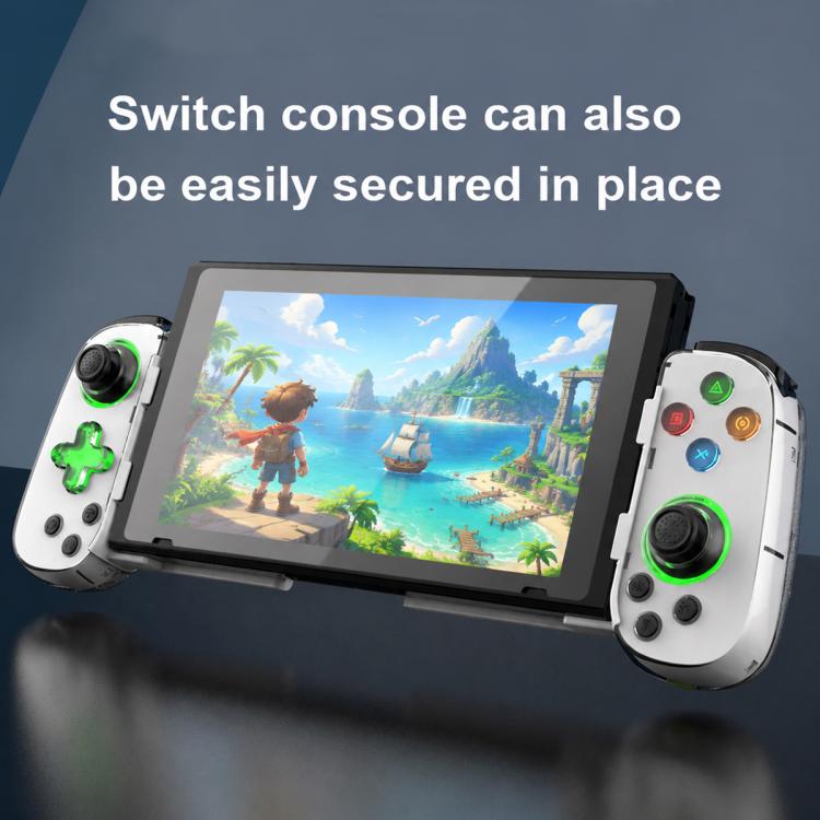 D7 BT5.0 Retractable Gamepad With Light For PC / Android / IPhone /Win7 10 11/Mac OS/Switch