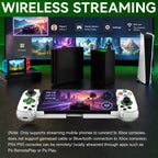 D7 BT5.0 Retractable Gamepad With Light For PC / Android / IPhone /Win7 10 11/Mac OS/Switch