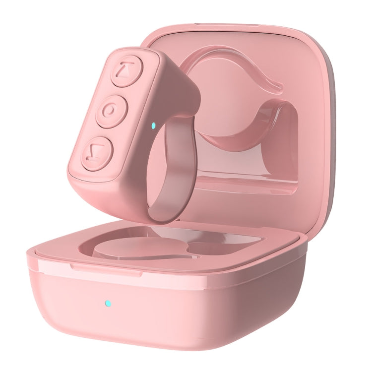 Mobile Phone Bluetooth Fingertip Remote Control Ring With Charging Compartment