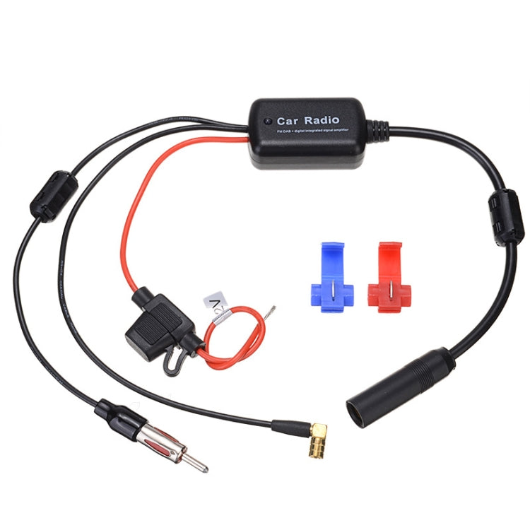 Car Aerial DAB Digital Radio Signal Amplifier 12V Automobile 25dB Antenna