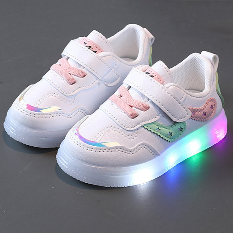 Children Board Shoes LED Light-Up Casual Footwear Boys And Girls Shoes — view 24