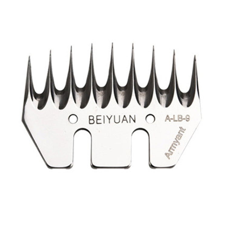 HILDA Power Wool Scissors Blades For Wool Pushers — 13 Toothed Curved Blade