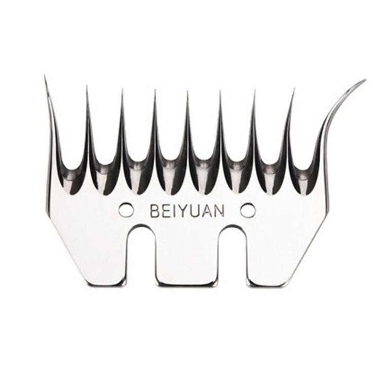 HILDA Power Wool Scissors Blades For Wool Pushers — 9 Toothed Straight Blade
