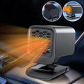 12V Car Folding Heater Winter Front Windshield Defrost Heater