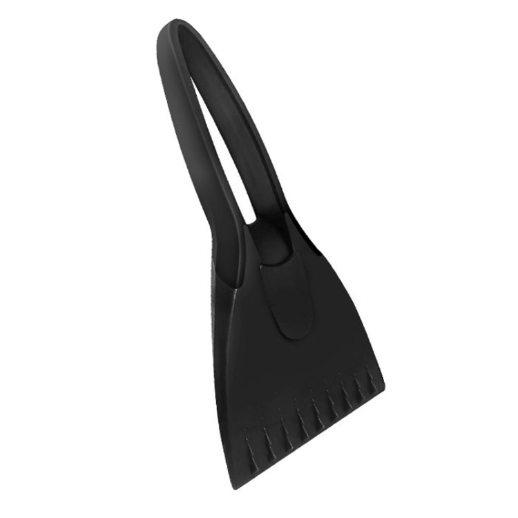 Mini Car Snow Shovel Multifunctional Silicone Anti-Slip Handle De-Icing Tool