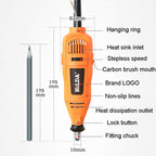 HILDA Power Grinder And Brush Sharpener Set Sharpening Tool Set, EU Plug — view 4