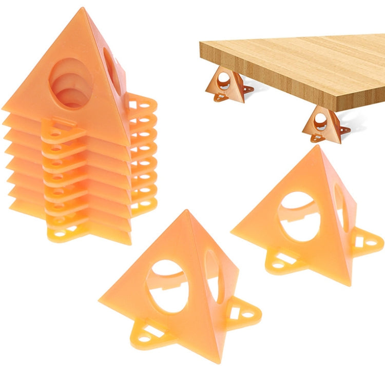 10pcs/Pack Woodworking Paint Pyramid Stands Cone Support Stand — Red