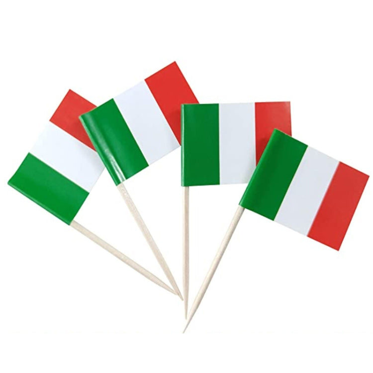 100pcs/pack 65mm National Flag Toothpick Cupcake Toppers Cocktail Sticks — Australian