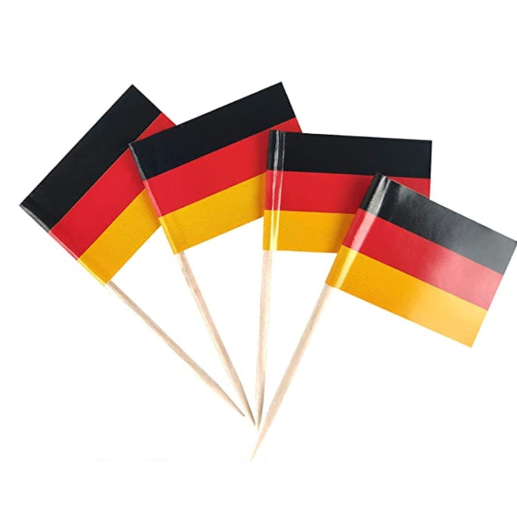 100pcs/pack 65mm National Flag Toothpick Cupcake Toppers Cocktail Sticks — Italian