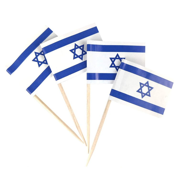 100pcs/pack 65mm National Flag Toothpick Cupcake Toppers Cocktail Sticks — German