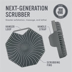 Silicone Body Bath Brush Shower Scrubber — view 6