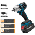 HILDA Motorized Wrenches Lithium Repair Parts With 22mm Socket, EU Plug — view 12