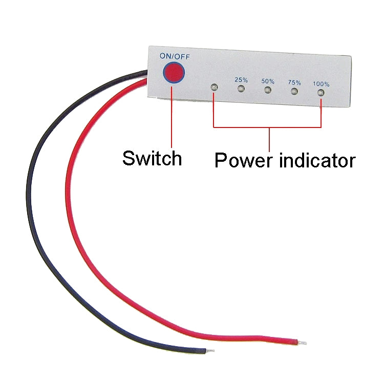 Lithium Battery Power Display Board Iron Phosphate Indicator Board