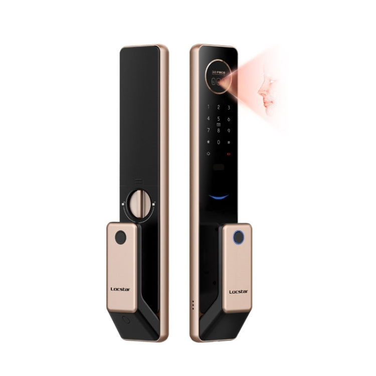 T100A 3D Face Recognition Fingerprint Code Card Digital Door Lock