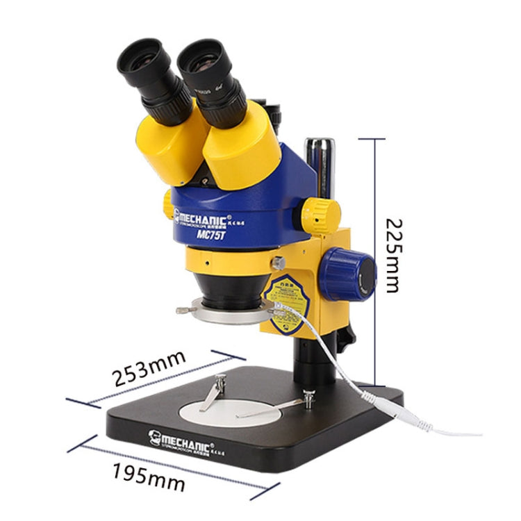 Trinocular Stereo Microscope Industrial Grade Can Connect To HD Display