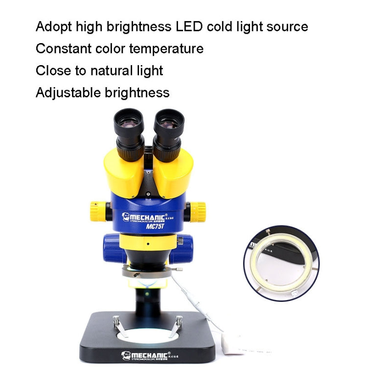 Trinocular Stereo Microscope Industrial Grade Can Connect To HD Display
