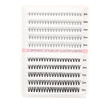 10rows /Box 10D+20D Naturally Thick Grafted Eyelashes 0.07 Single Cluster Implanted False Eyelashes — view 2