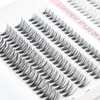 10rows /Box 10D+20D Naturally Thick Grafted Eyelashes 0.07 Single Cluster Implanted False Eyelashes — view 6