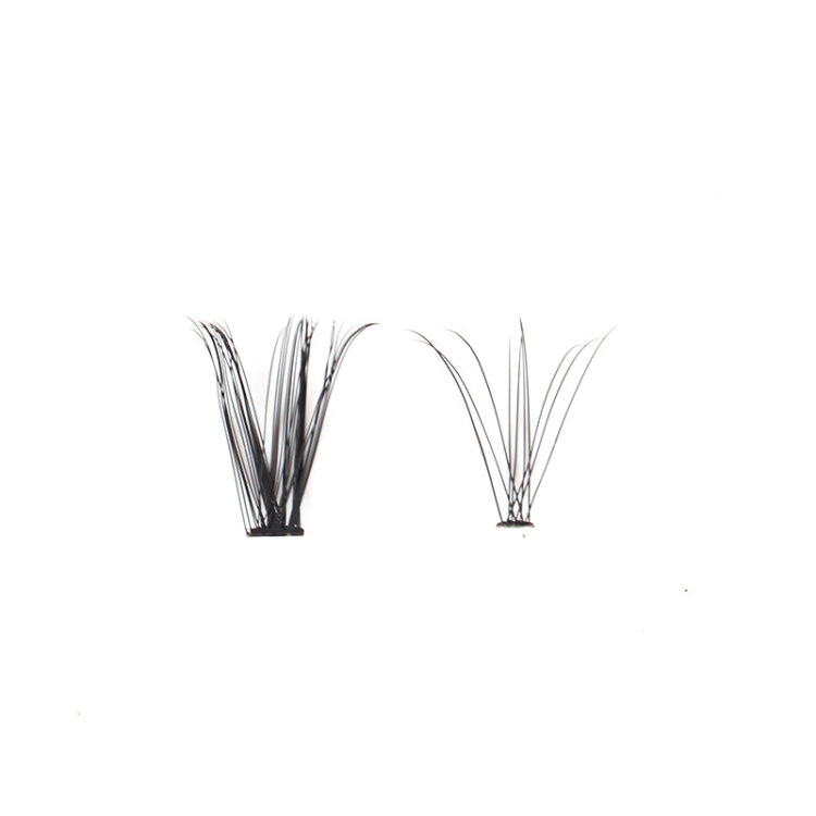 10rows /Box 10D+20D Naturally Thick Grafted Eyelashes 0.07 Single Cluster Implanted False Eyelashes — view 7
