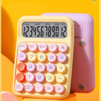 12-Bit Dopamine Flex Keyboard Calculator Candy Color Office Student Calculator
