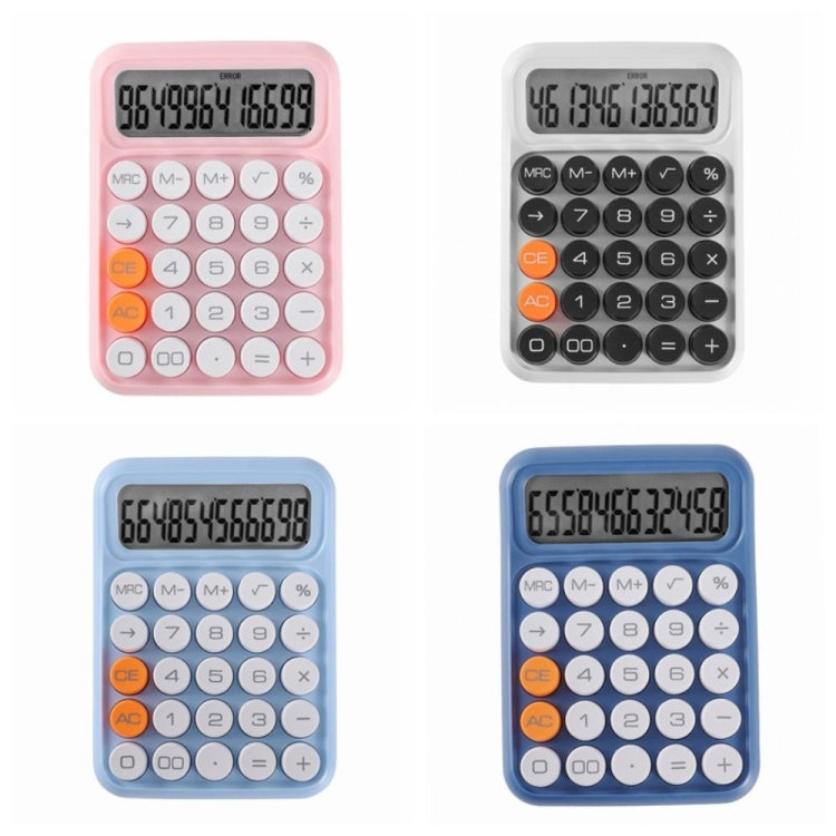 12-digit Mechanical Keyboard Calculator Office Student Exam Calculator Display
