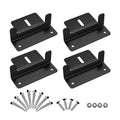 4pcs /Set Aluminum Solar Panel Mounting Bracket