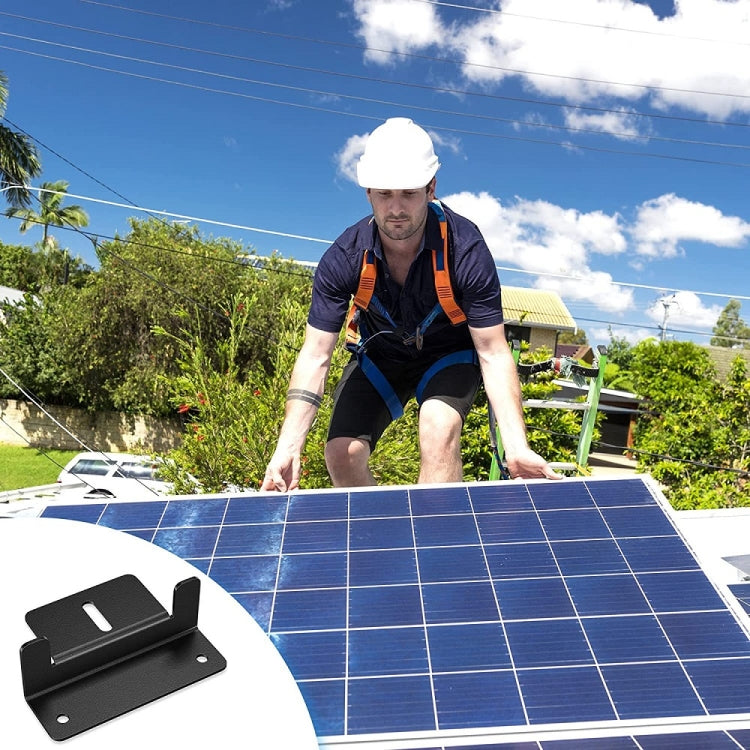 4pcs /Set Aluminum Solar Panel Mounting Bracket