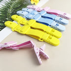 School Bag Shoulder Strap Clip Adjustable Elasticity Anti-Falling Clip For Children Overalls — view 6