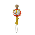 Animal Head Pacifier Chain Newborn Pacifier Clip