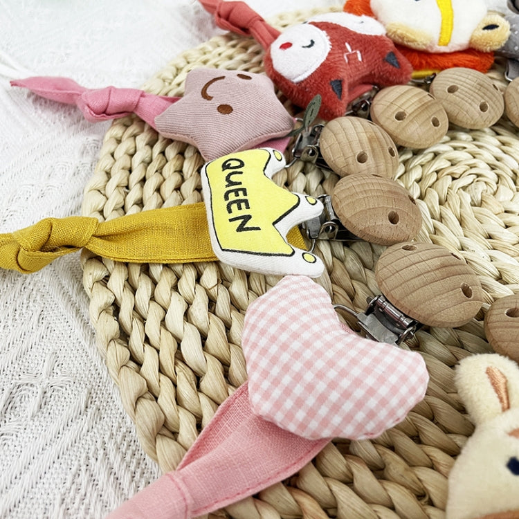 Animal Head Pacifier Chain Newborn Pacifier Clip — view 13