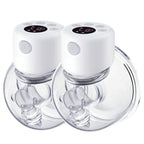 Electric Wearable Breast Pump With 2 Modes & 9 Levels Suction Adjustable, S12 Double — S12 Double