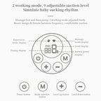 Electric Wearable Breast Pump With 2 Modes & 9 Levels Suction Adjustable, S12 Double — view 4