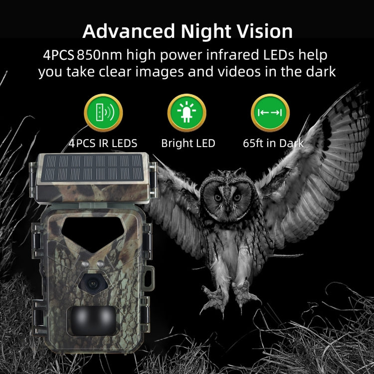 Infrared Tracking Camera 20MP/1080P Without Screen No Keys Hunting Camera