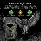 Infrared Tracking Camera 20MP/1080P Without Screen No Keys Hunting Camera